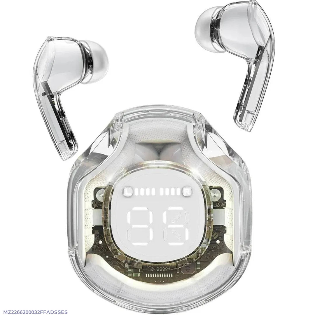 Air39 Transparent Wireless Earbuds with cover